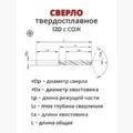 Сверло 12D с СОЖ