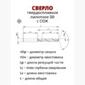 Сверло Пилот с СОЖ